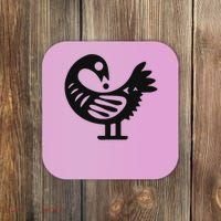 West African Spiritual Symbol From Ghana Coaster thumb 0