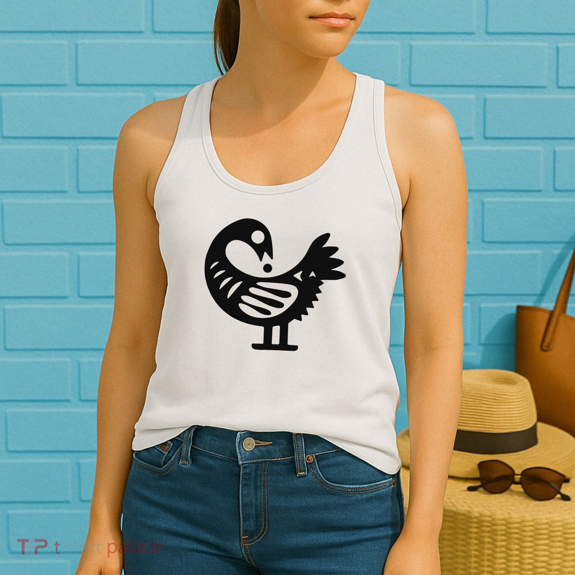 West African Spiritual Symbol From Ghana Women's Tank Top