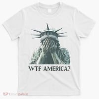 WTF America Statue of Liberty Cry T-Shirt thumb 0