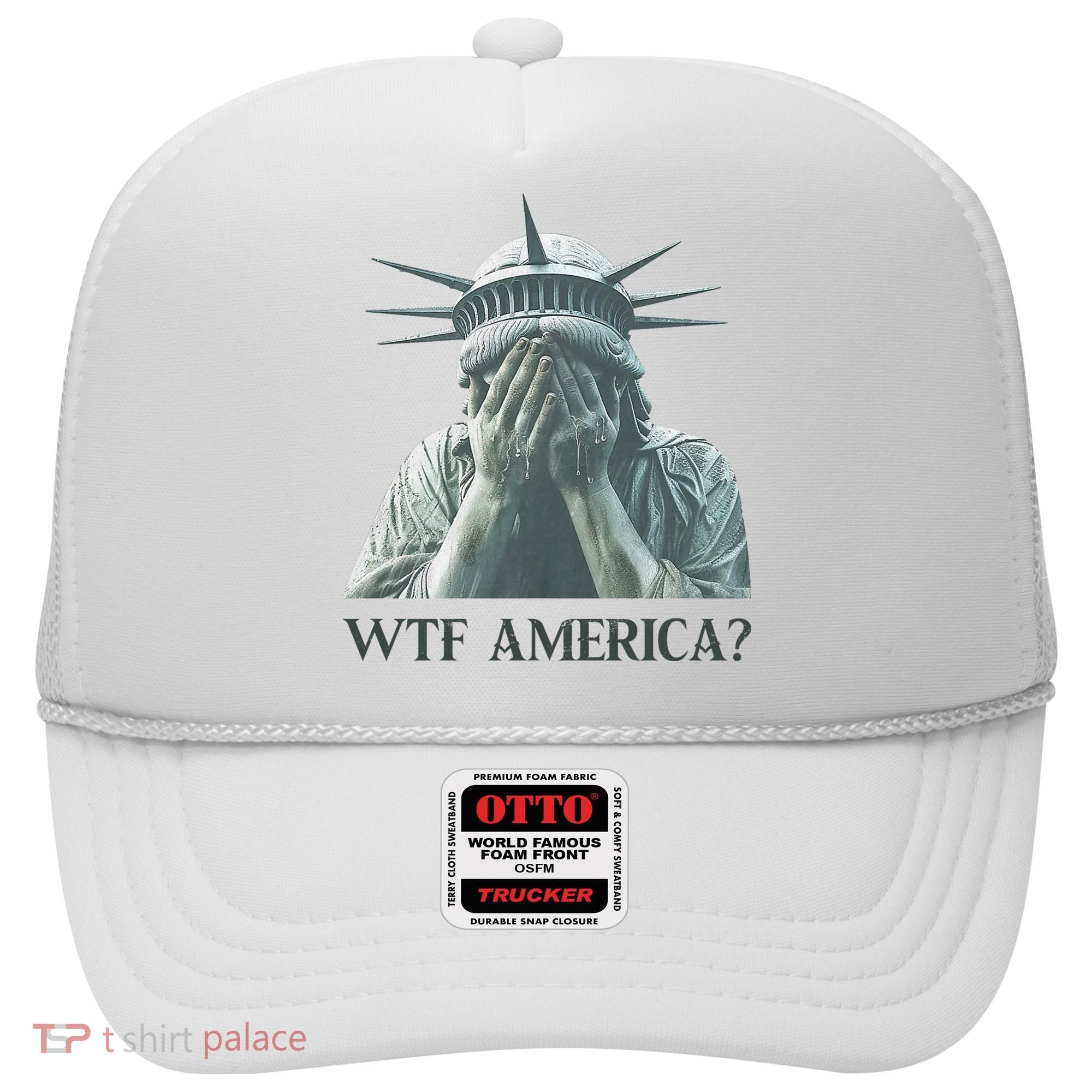 WTF America Statue of Liberty Cry Hat