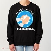 Wash Your Fucking Hands Women's Sweatshirt thumb 0