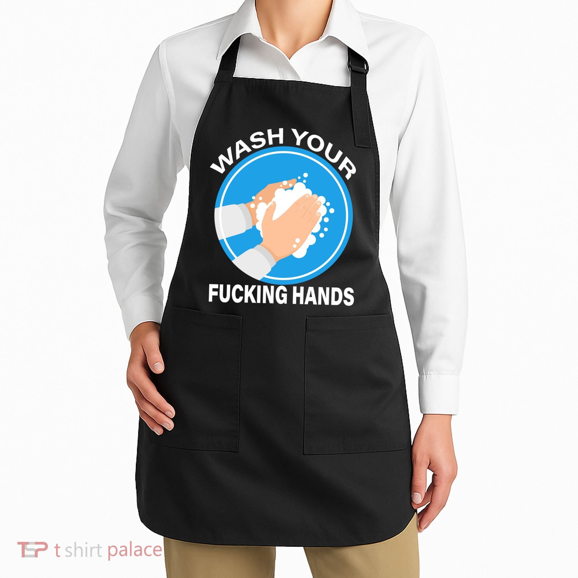Wash Your Fucking Hands Apron