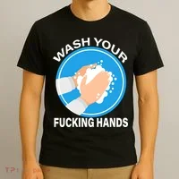 Wash Your Fucking Hands T-Shirt thumb 3