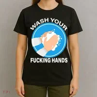 Wash Your Fucking Hands T-Shirt thumb 4