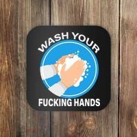 Wash Your Fucking Hands Coaster thumb 0