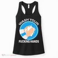 Wash Your Fucking Hands Women's Tank Top thumb 0