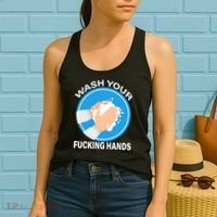 Wash Your Fucking Hands Women's Tank Top thumb 2
