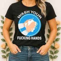 Wash Your Fucking Hands Women's T-Shirt thumb 2
