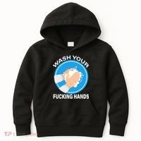 Wash Your Fucking Hands Kids Hoodie thumb 0