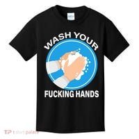 Wash Your Fucking Hands Kids T-Shirt thumb 0