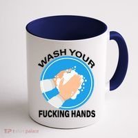 Wash Your Fucking Hands Coffee Mug thumb 1