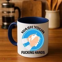 Wash Your Fucking Hands Coffee Mug thumb 4