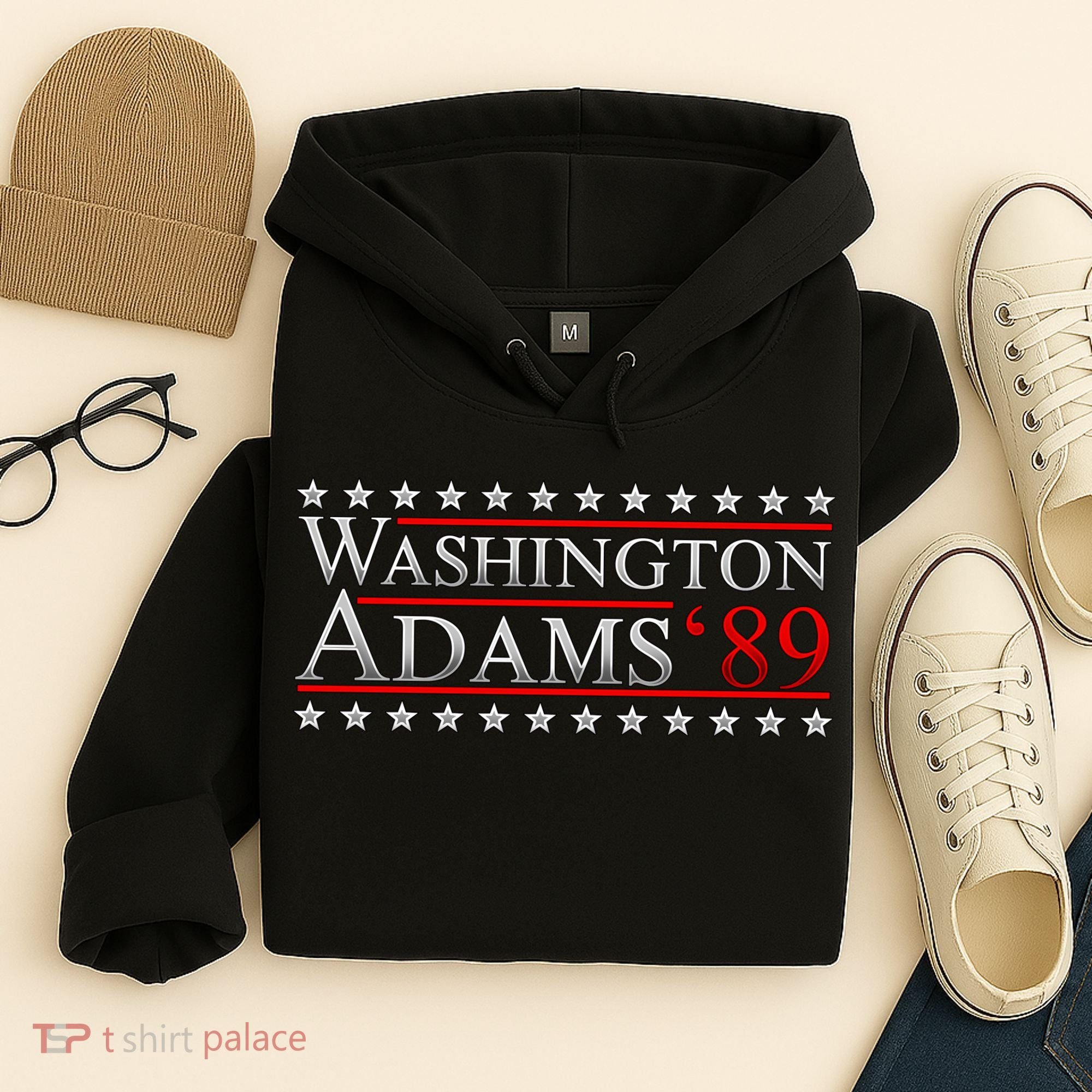 Washington Adams 89 Hoodie