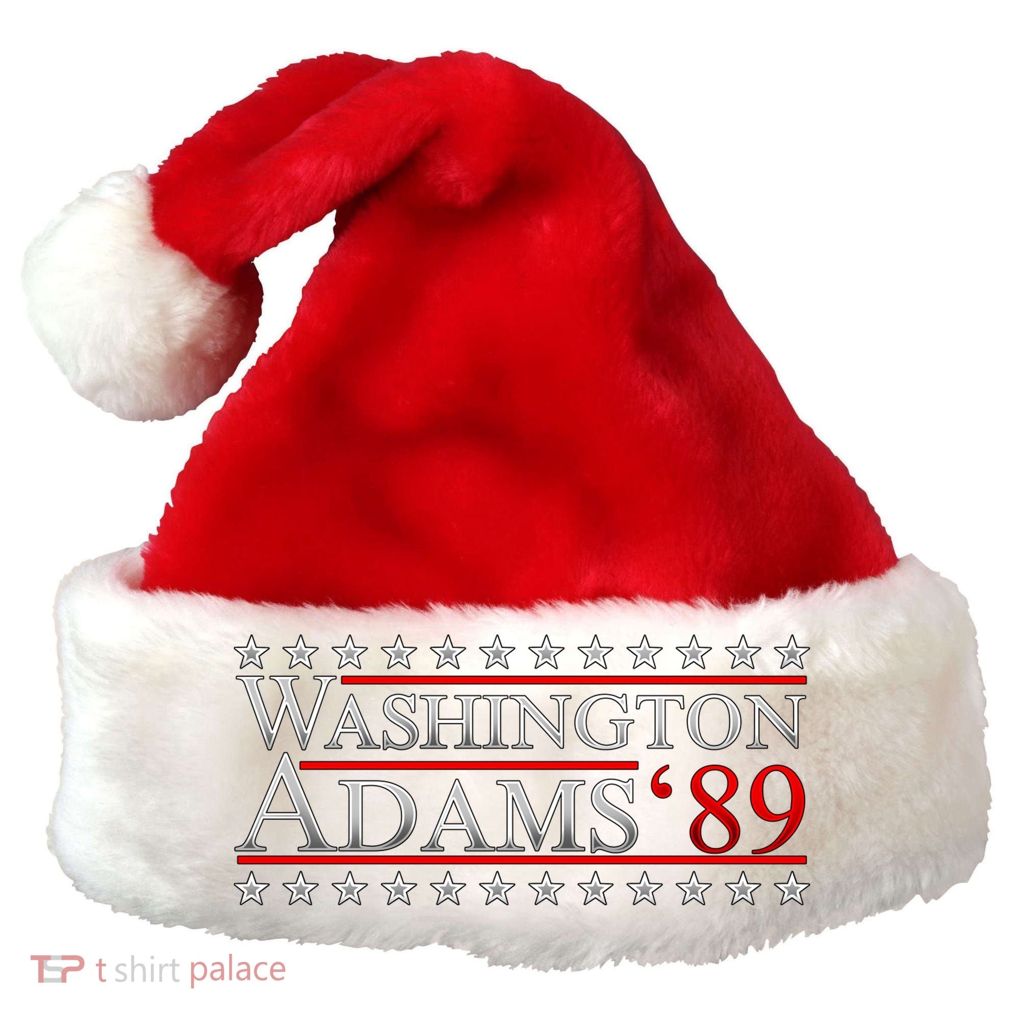 Washington Adams 89 Santa Hat