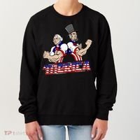 Washington And Lincoln 'Merica Women's Sweatshirt thumb 0