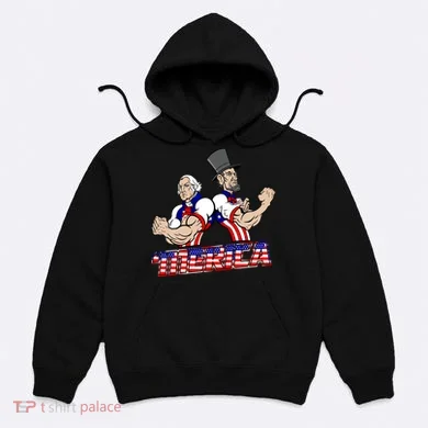 Washington And Lincoln 'Merica Hoodie