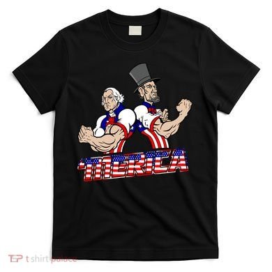 Washington And Lincoln 'Merica T-Shirt