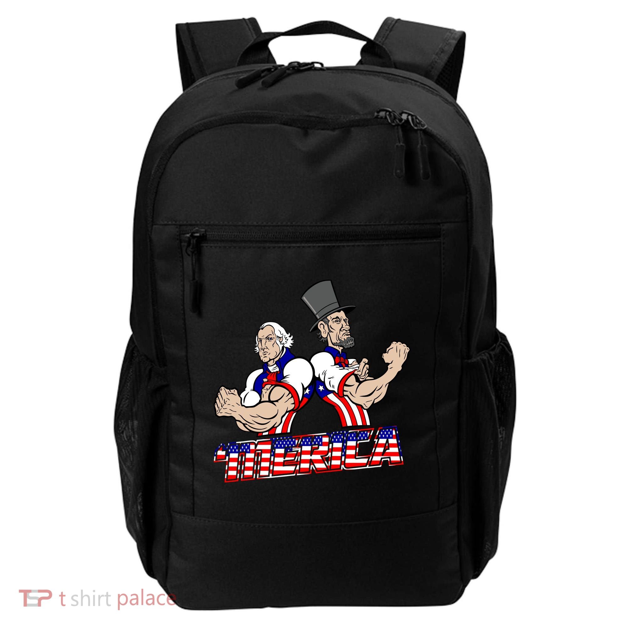 Washington And Lincoln 'Merica Backpack