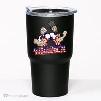 Washington And Lincoln 'Merica Tumbler thumb 0