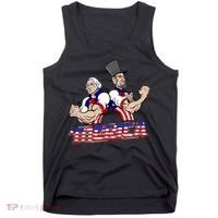 Washington And Lincoln 'Merica Tank Top thumb 0