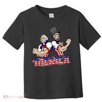 Washington And Lincoln 'Merica Toddler T-Shirt thumb 0