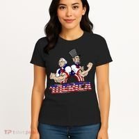 Washington And Lincoln 'Merica Women's T-Shirt thumb 4