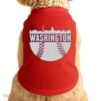 Washington Baseball Vintage Doggie Tank