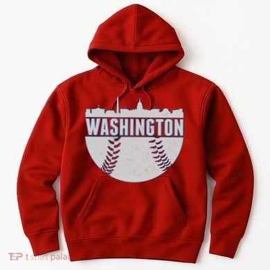 Washington Baseball Vintage Hoodie