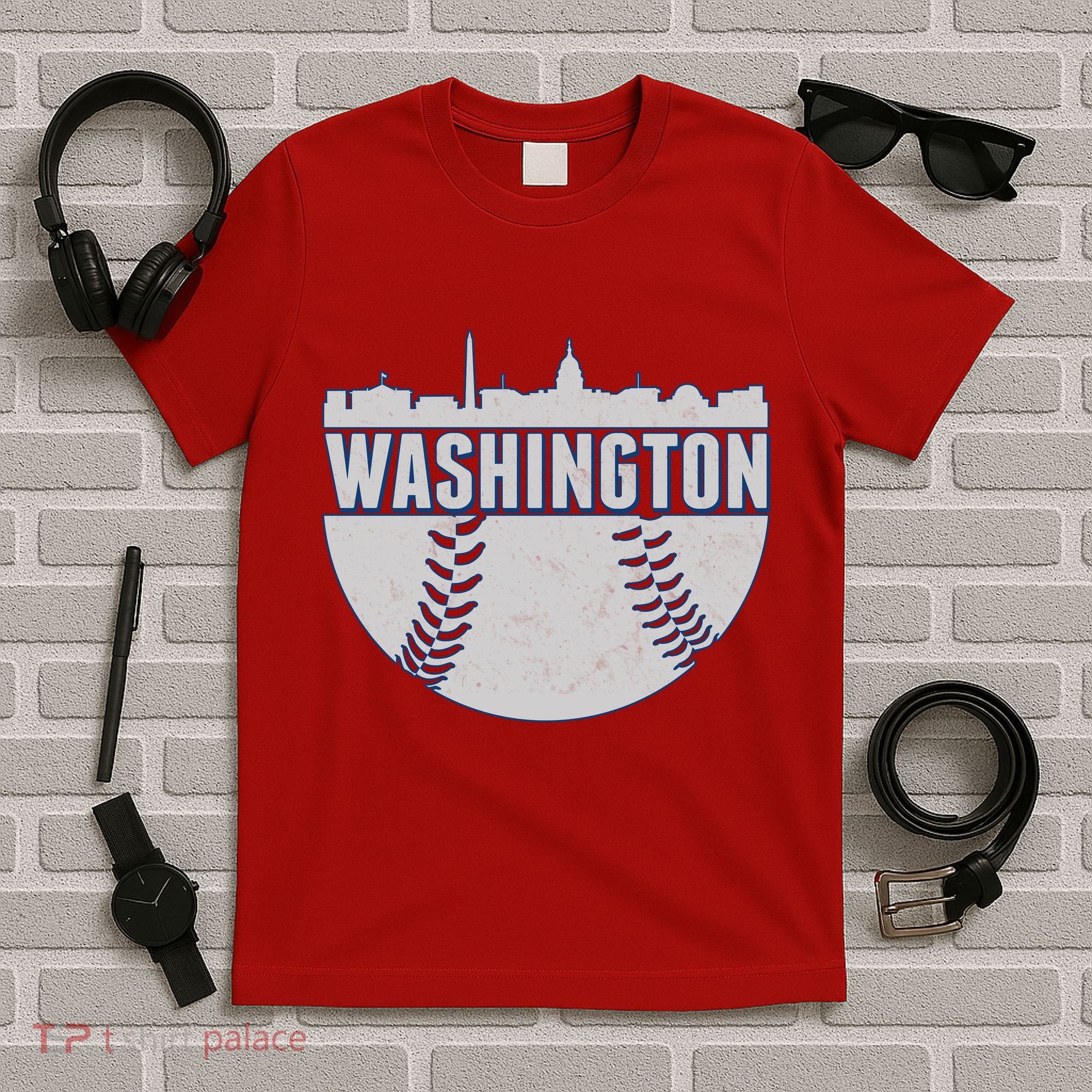 Washington Baseball Vintage T-Shirt