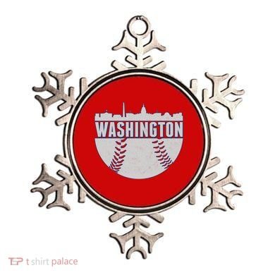 Washington Baseball Vintage Ornament