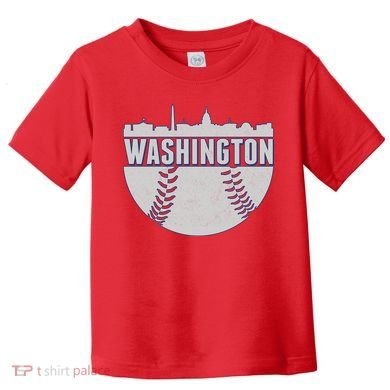 Washington Baseball Vintage Toddler T-Shirt