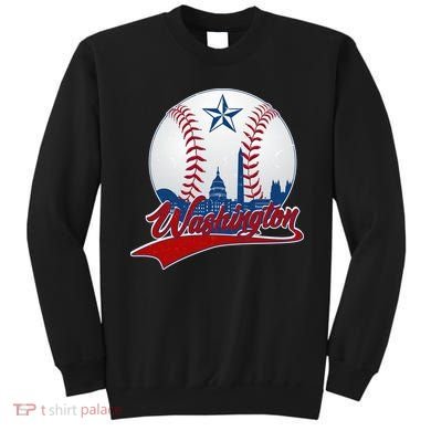 Washington Baseball Vintage Style Fan Sweatshirt