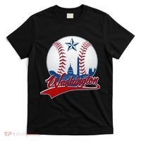 Washington Baseball Vintage Style Fan T-Shirt thumb 0