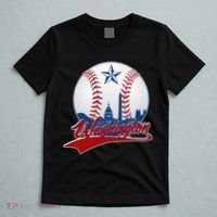 Washington Baseball Vintage Style Fan T-Shirt thumb 5