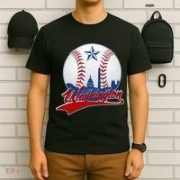 Washington Baseball Vintage Style Fan T-Shirt thumb 6