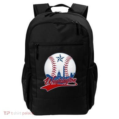 Washington Baseball Vintage Style Fan Backpack