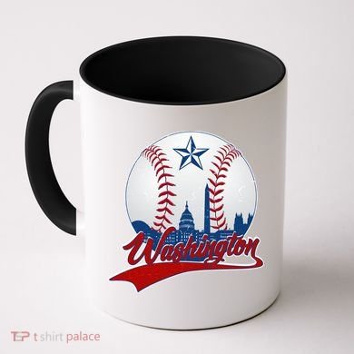 Washington Baseball Vintage Style Fan Coffee Mug