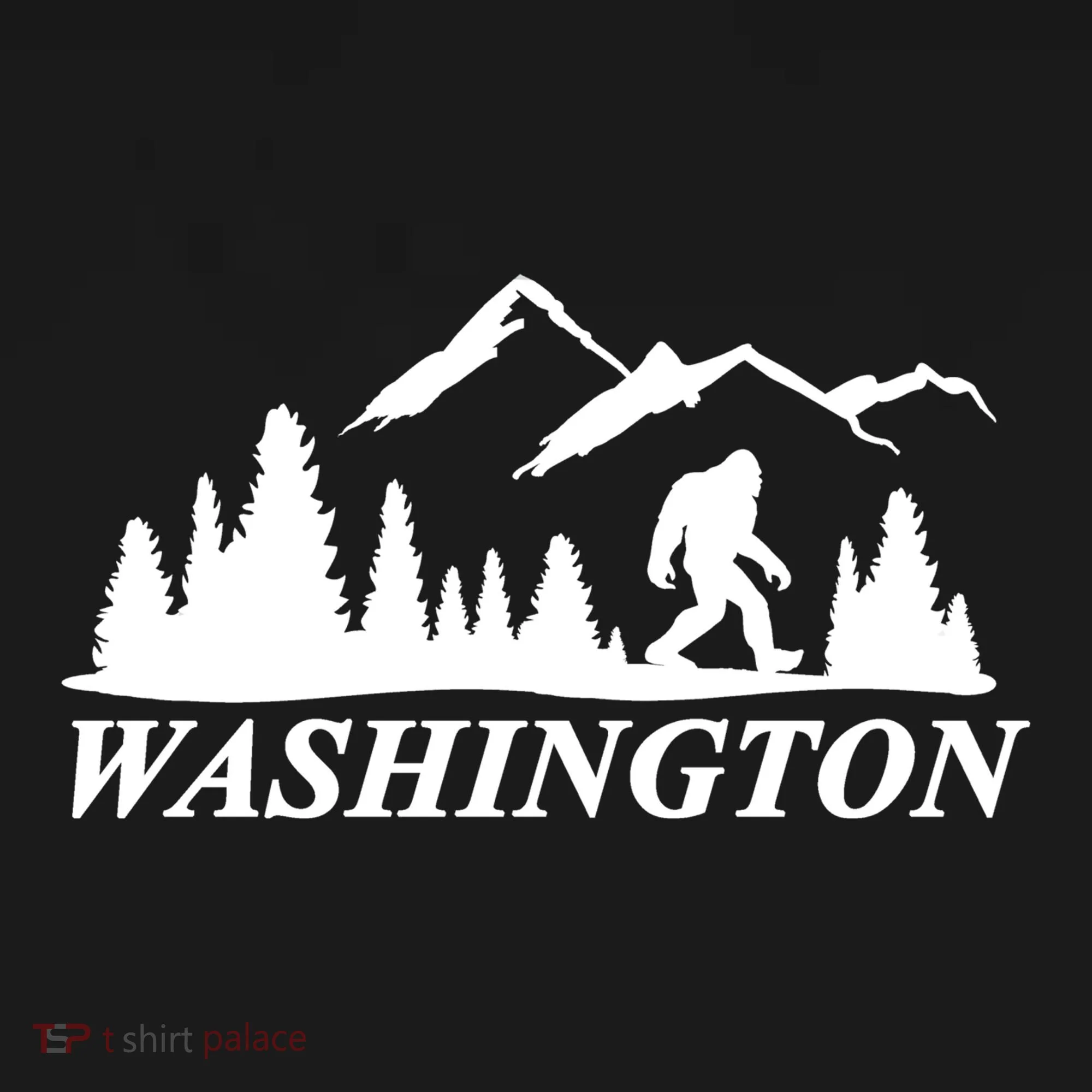 Washington Big Foot Mountain Doggie Tank