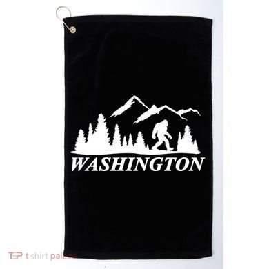 Washington Big Foot Mountain Golf Towel