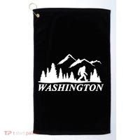 Washington Big Foot Mountain Golf Towel thumb 0
