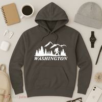 Washington Big Foot Mountain Hoodie thumb 3