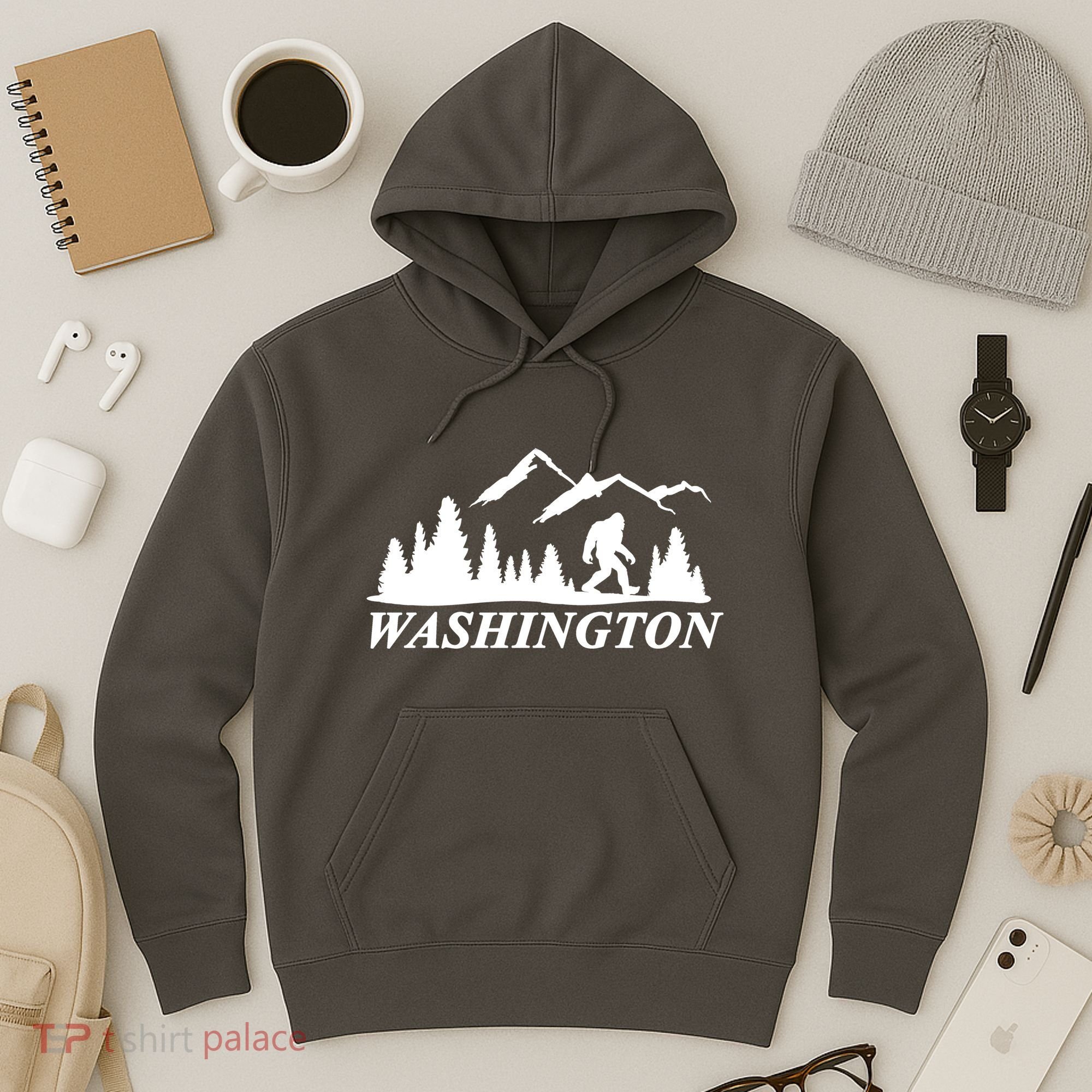 Washington Big Foot Mountain Hoodie