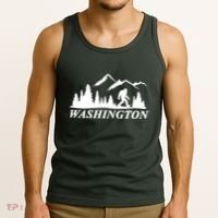 Washington Big Foot Mountain Tank Top thumb 3