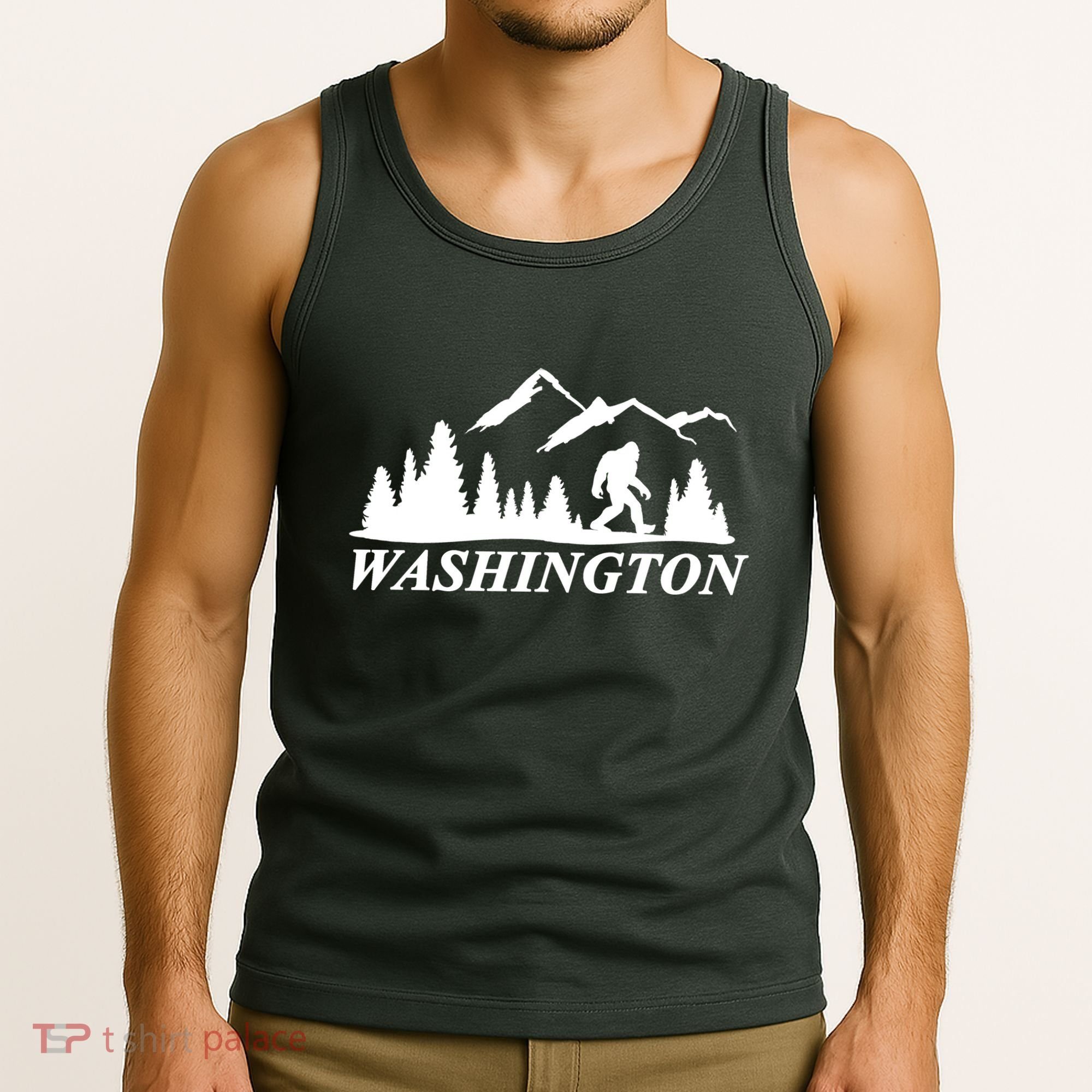 Washington Big Foot Mountain Tank Top