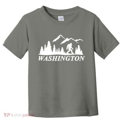 Washington Big Foot Mountain Toddler T-Shirt