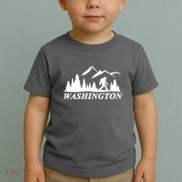 Washington Big Foot Mountain Toddler T-Shirt thumb 2