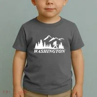Washington Big Foot Mountain Toddler T-Shirt thumb 2