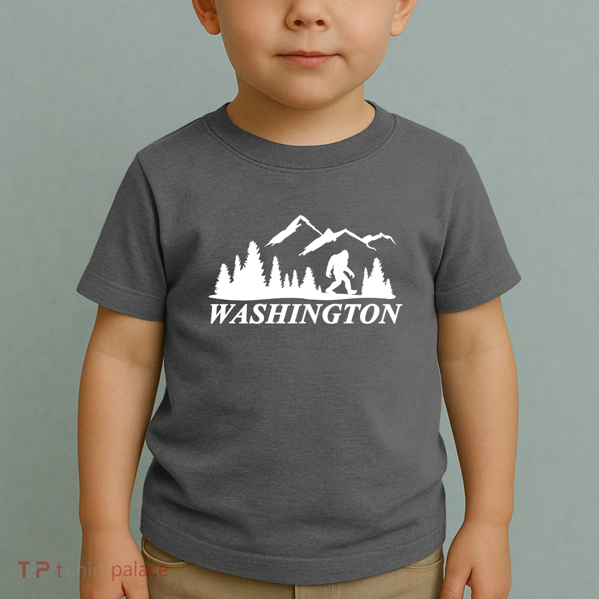 Washington Big Foot Mountain Toddler T-Shirt