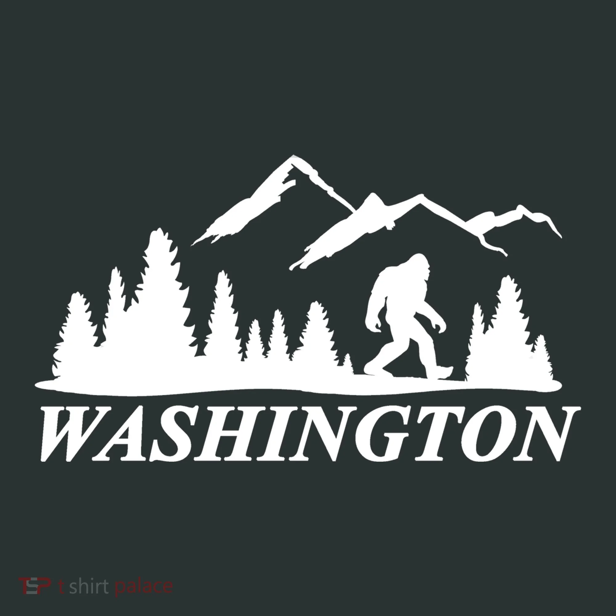 Washington Big Foot Mountain Toddler T-Shirt