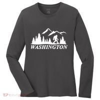 Washington Big Foot Mountain Women's Long Sleeve Shirt thumb 0